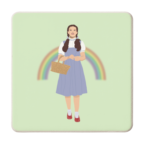 Wizard of Oz - personalised beer coaster by Rock and Rose Creative