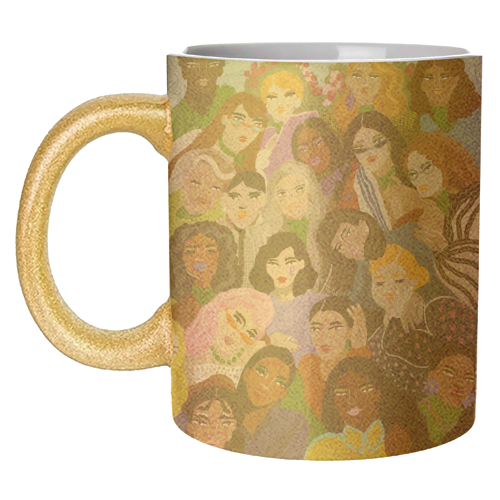 Women's Day - unique mug by Ana Clerici