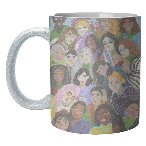 Women's Day - unique mug by Ana Clerici