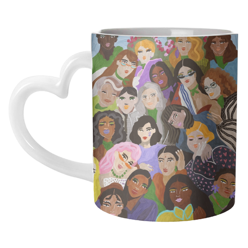 Women's Day - unique mug by Ana Clerici