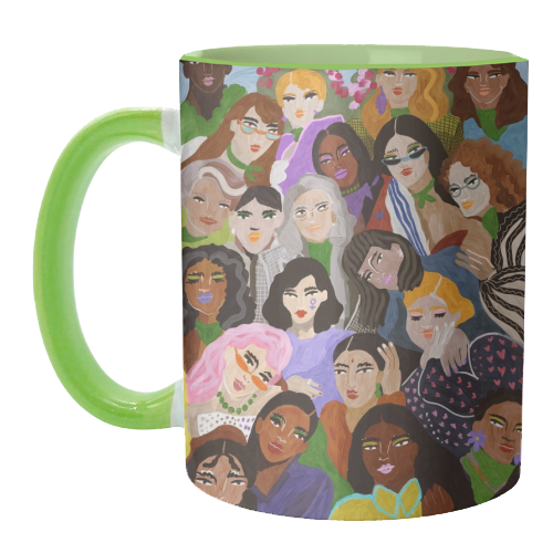 Women's Day - unique mug by Ana Clerici