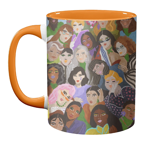 Women's Day - unique mug by Ana Clerici