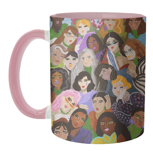 Women's Day - unique mug by Ana Clerici