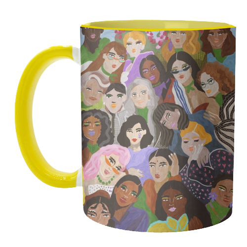 Women's Day - unique mug by Ana Clerici