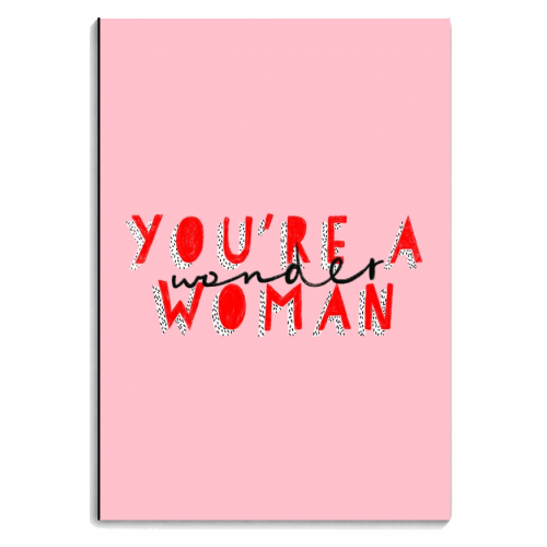 Wonder Woman - personalised A4, A5, A6 notebook by Alice Palazon
