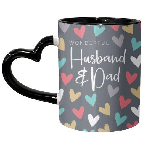 Wonderful Husband & Dad - unique mug by The Boy and the Bear