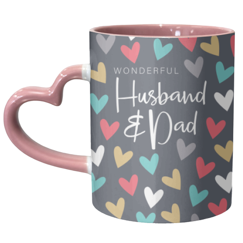 Wonderful Husband & Dad - unique mug by The Boy and the Bear