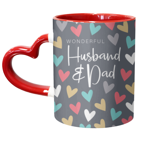 Wonderful Husband & Dad - unique mug by The Boy and the Bear