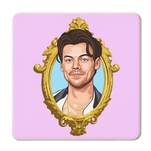 Work of art H - personalised beer coaster by Eloise