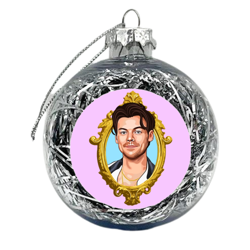 Work of art H - xmas bauble by Eloise