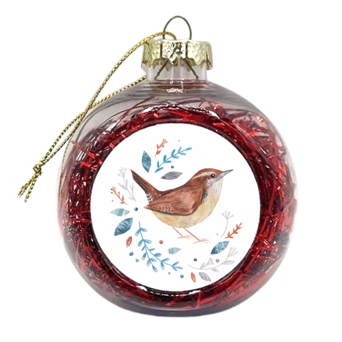 Wren - xmas bauble by Sorcha Faulkner