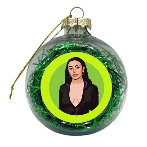 XCX - xmas bauble by DOLLY WOLFE