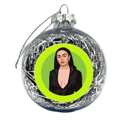 XCX - xmas bauble by DOLLY WOLFE