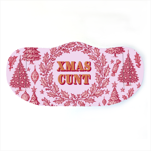 XMAS CUNT - face cover mask by Lilly Rose