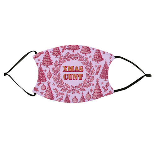 XMAS CUNT - face cover mask by Lilly Rose