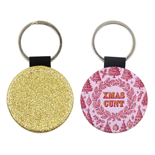 XMAS CUNT - keyring by Lilly Rose
