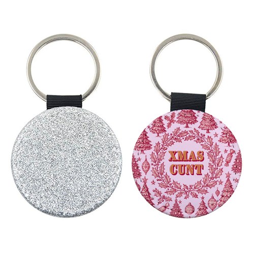 XMAS CUNT - keyring by Lilly Rose
