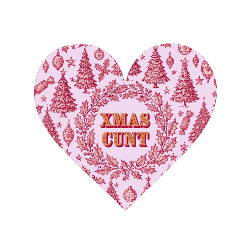 XMAS CUNT - Magnet by Lilly Rose