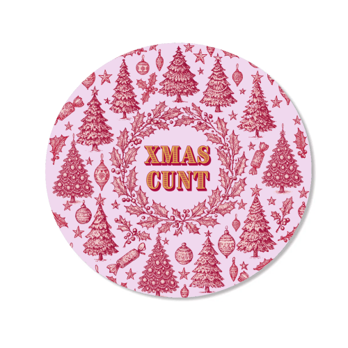 XMAS CUNT - Magnet by Lilly Rose