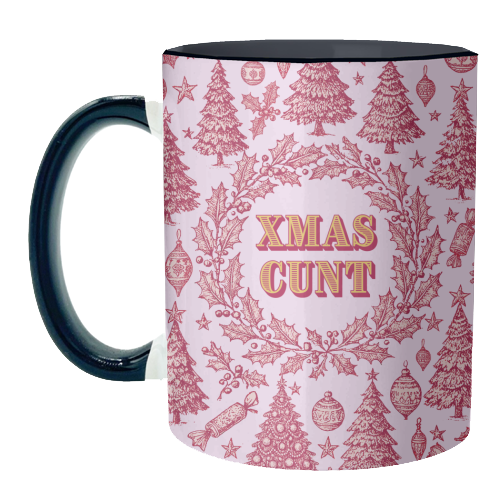 XMAS CUNT - unique mug by Lilly Rose