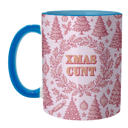 XMAS CUNT - unique mug by Lilly Rose