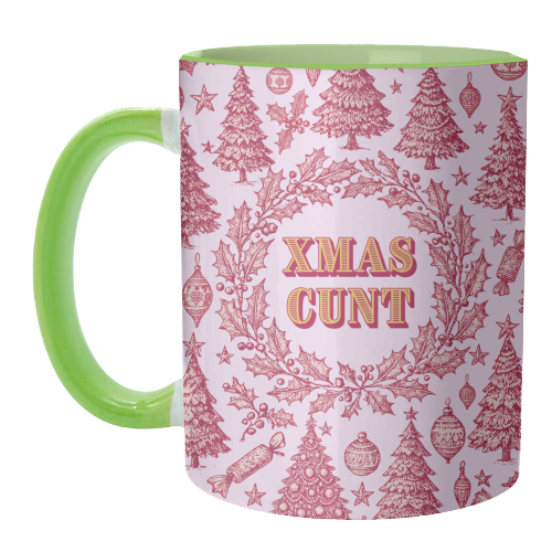 XMAS CUNT - unique mug by Lilly Rose