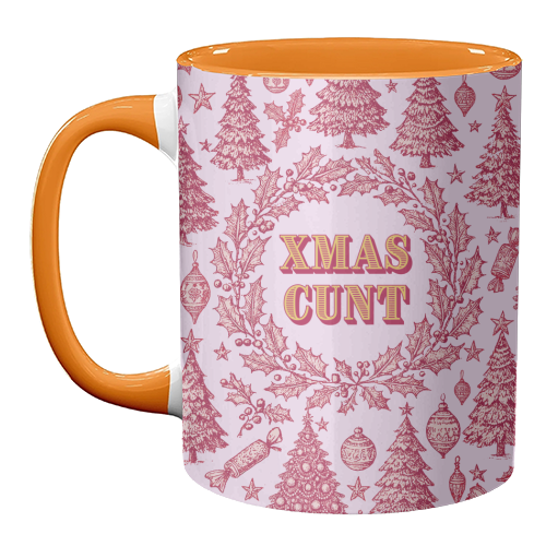 XMAS CUNT - unique mug by Lilly Rose
