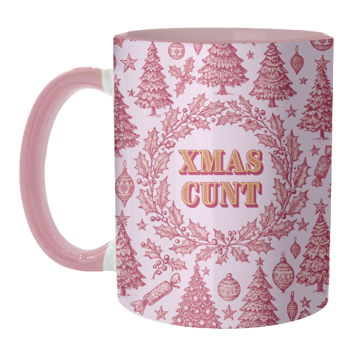 XMAS CUNT - unique mug by Lilly Rose