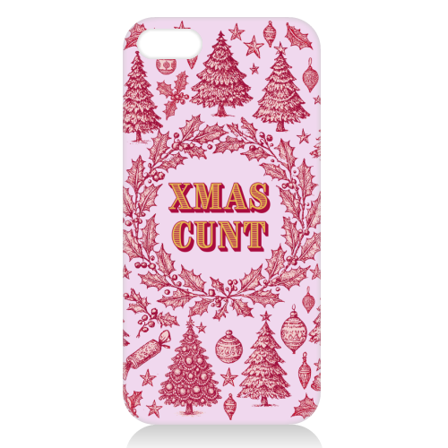 XMAS CUNT - unique phone case by Lilly Rose
