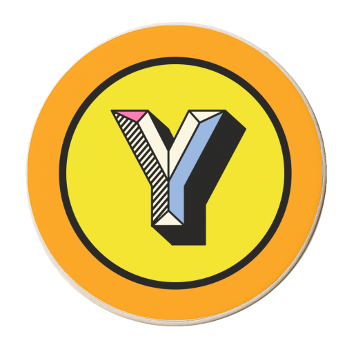 Y - Personalised Home Decor Giftware - personalised beer coaster by AbiGoLucky