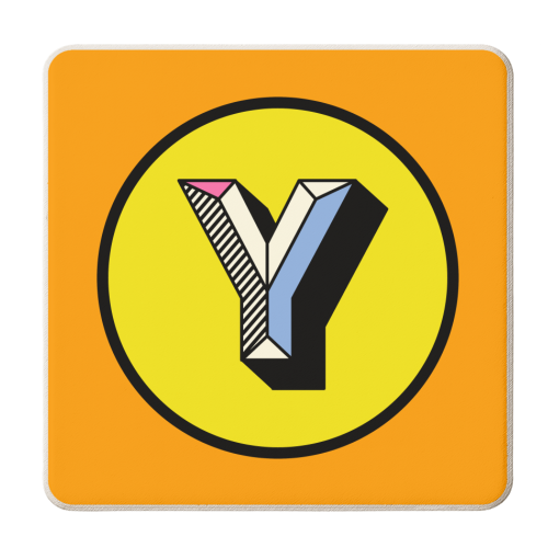 Y - Personalised Home Decor Giftware - personalised beer coaster by AbiGoLucky