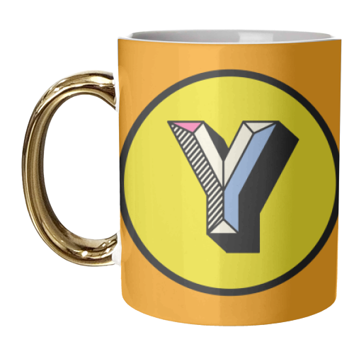 Y - Personalised Home Decor Giftware - unique mug by AbiGoLucky