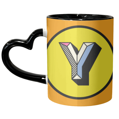 Y - Personalised Home Decor Giftware - unique mug by AbiGoLucky