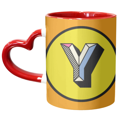 Y - Personalised Home Decor Giftware - unique mug by AbiGoLucky