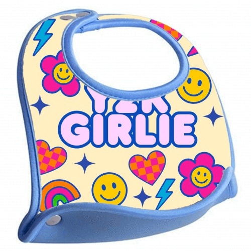 Y2K Girlie - feeding bib by Eloise