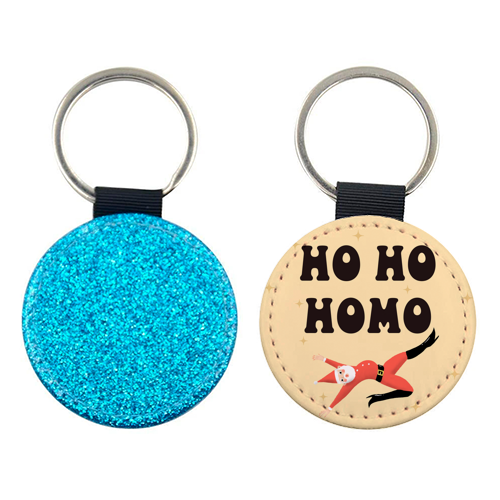 Yassified Santa - keyring by The Queer Store