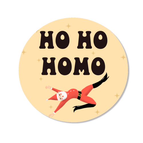 Yassified Santa - Magnet by The Queer Store
