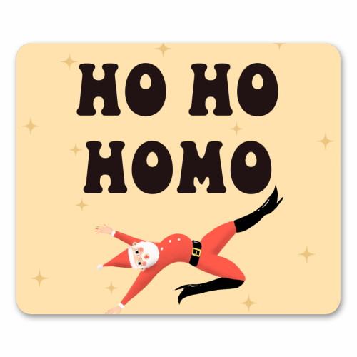 Yassified Santa - mouse mat by The Queer Store