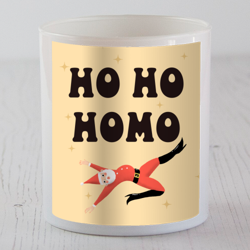 Yassified Santa - scented candle by The Queer Store