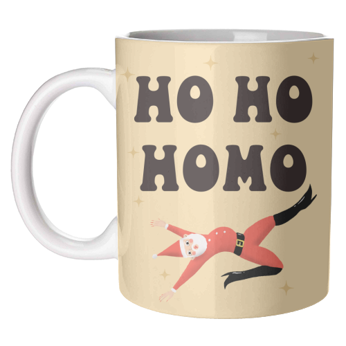 Yassified Santa - unique mug by The Queer Store