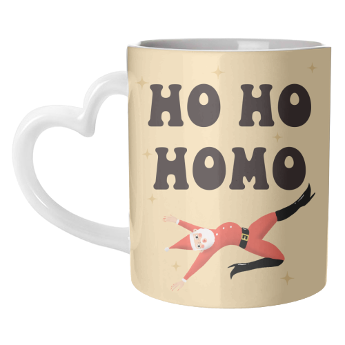 Yassified Santa - unique mug by The Queer Store