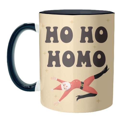Yassified Santa - unique mug by The Queer Store
