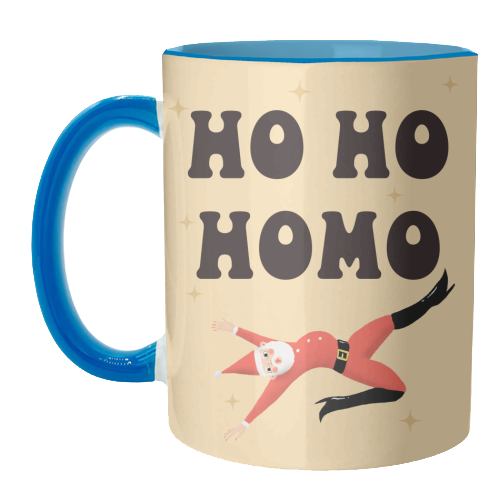 Yassified Santa - unique mug by The Queer Store