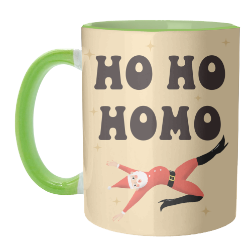 Yassified Santa - unique mug by The Queer Store