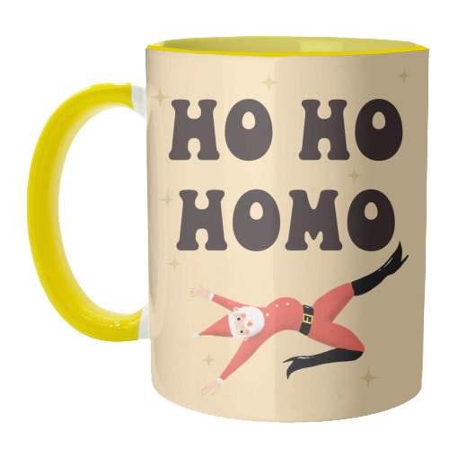Yassified Santa - unique mug by The Queer Store