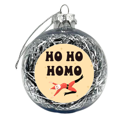Yassified Santa - xmas bauble by The Queer Store