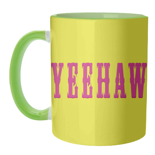 YEEHAW - unique mug by Dominique Benedict