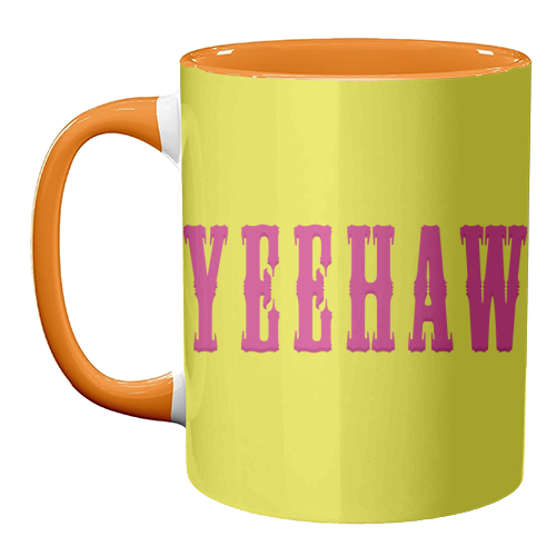 YEEHAW - unique mug by Dominique Benedict