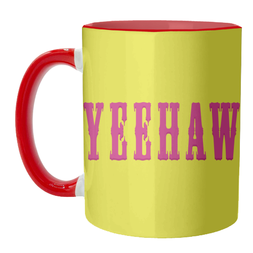 YEEHAW - unique mug by Dominique Benedict