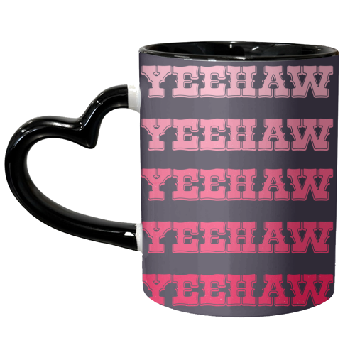 Yeehaw - unique mug by Pink and Pip